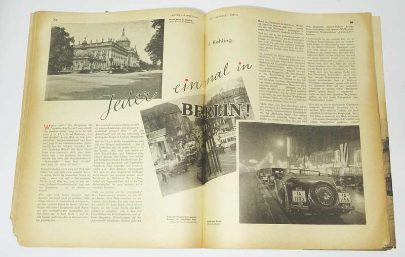 Motor und Sport Heft Heft 8  1936 Magirus Adler Ardie BMW 