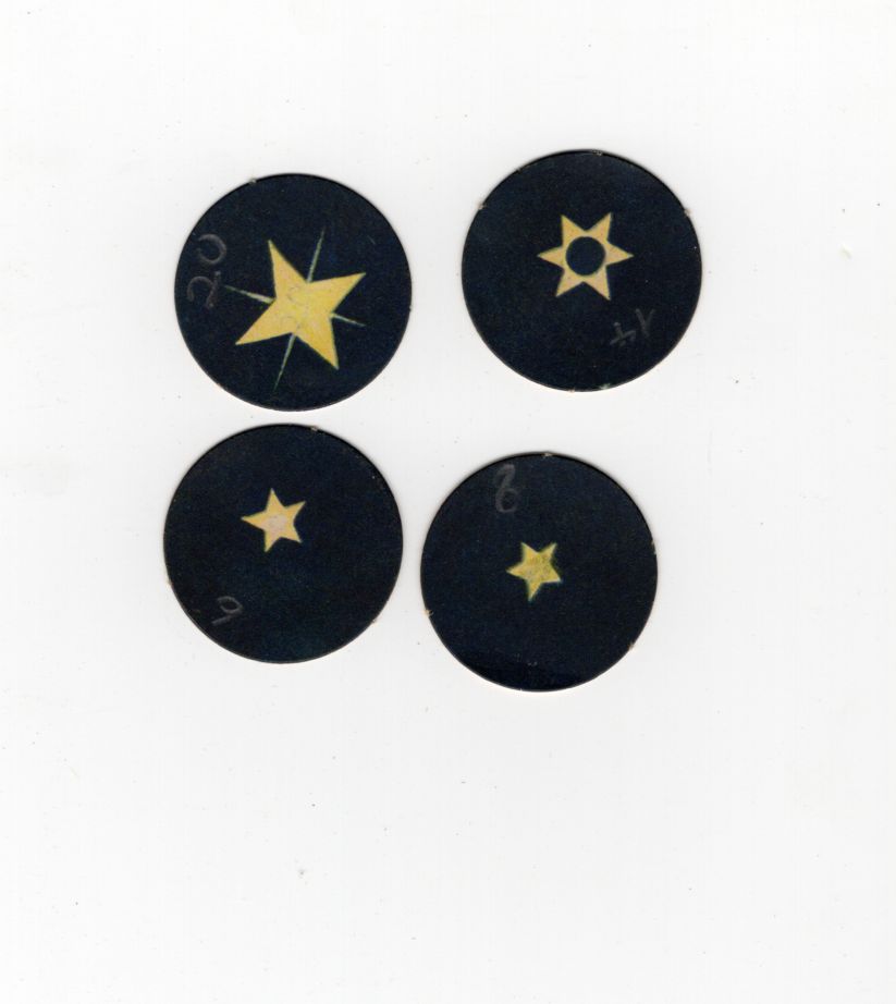 Alter Eduscho Adventskalender Kaffee Reklame 1930 er Adventsuhr