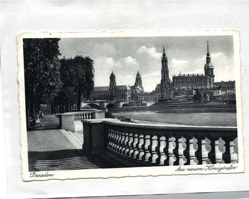 Ak Dresden Am neuen Königsufer 1940