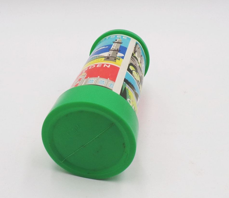 Spardose Litfaßsäule DDR Kunststoff 