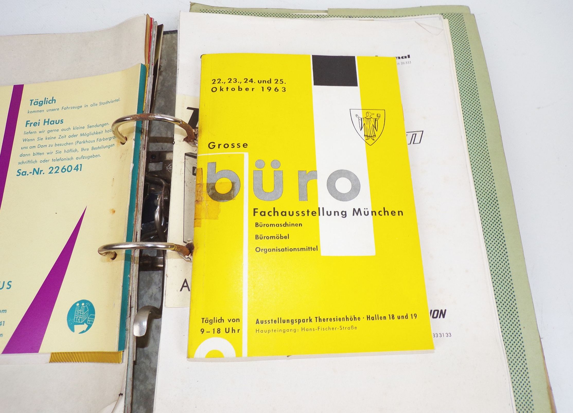  Prospekte Büromöbel Bürobedarf 1960er BRD Katalog Konvolut