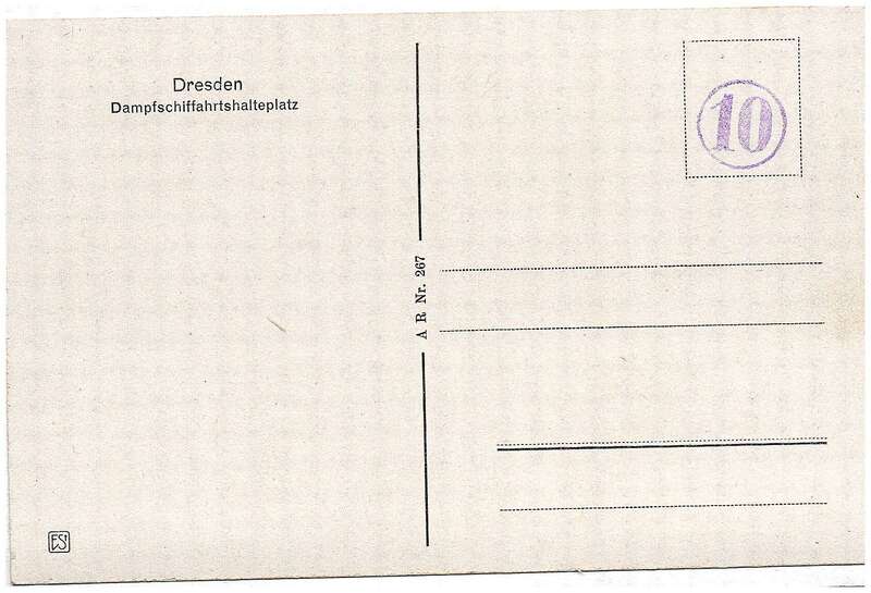 Ansichtskarten Gruß aus Dresden 5 Stück alte Postkarten Sachsen