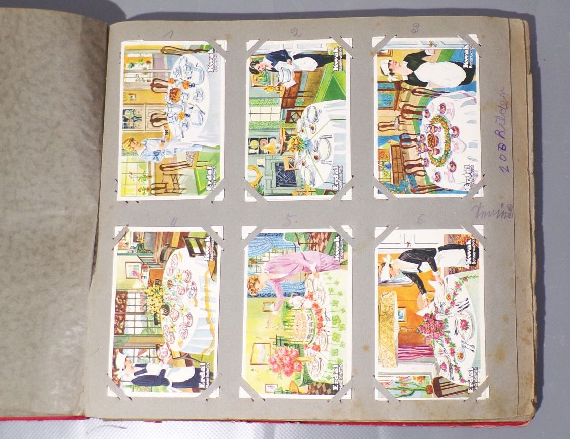 Erdal Kwak Sammel Album Sammelbilder Rotfrosch 1930er 