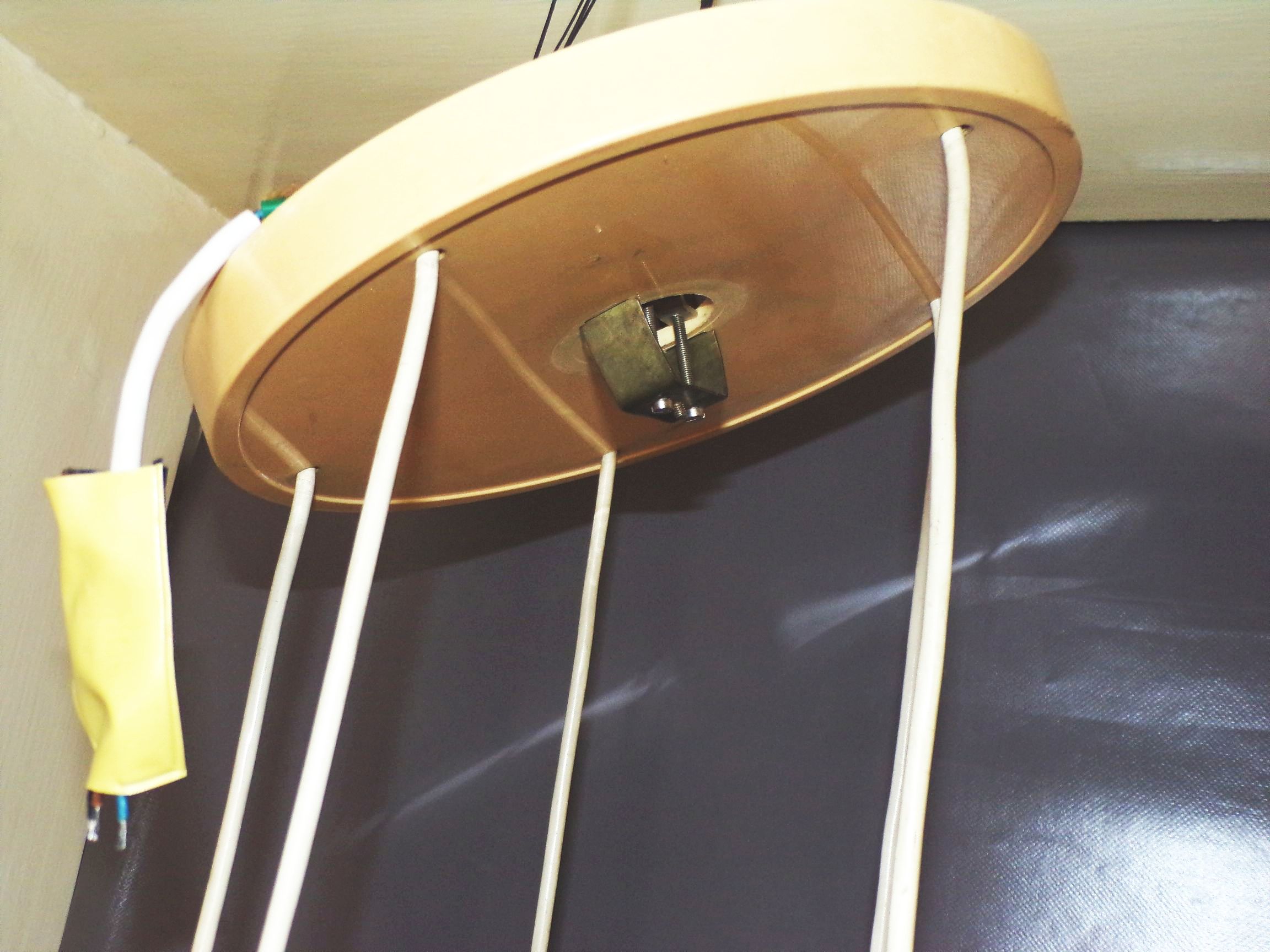 Kaskadenlampe Bubble Glas E27 Deckenleuchte 5er Pendelleuchte