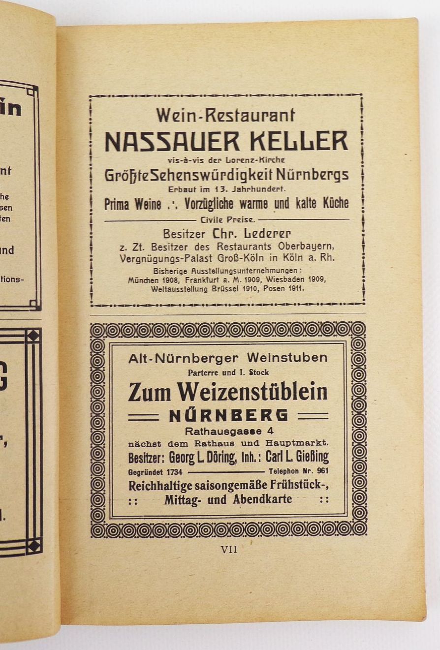Schrags neuester illustrierter Führer durch Nürnberg 1912 Schrags neuester illustrierter Führer durch Nürnberg 1912