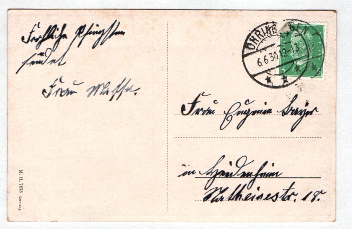 Ak Jesus mit Schafen Heiland Erlöser 1930 