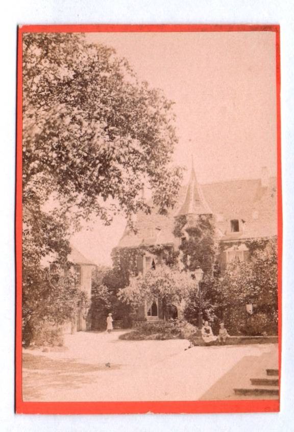 CDV Fotografie Montmirail 1880 Braun u Cie Dornach Paris Frankreich 