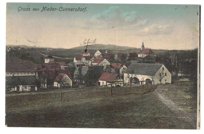 Postkarte Niedercunnersdorf