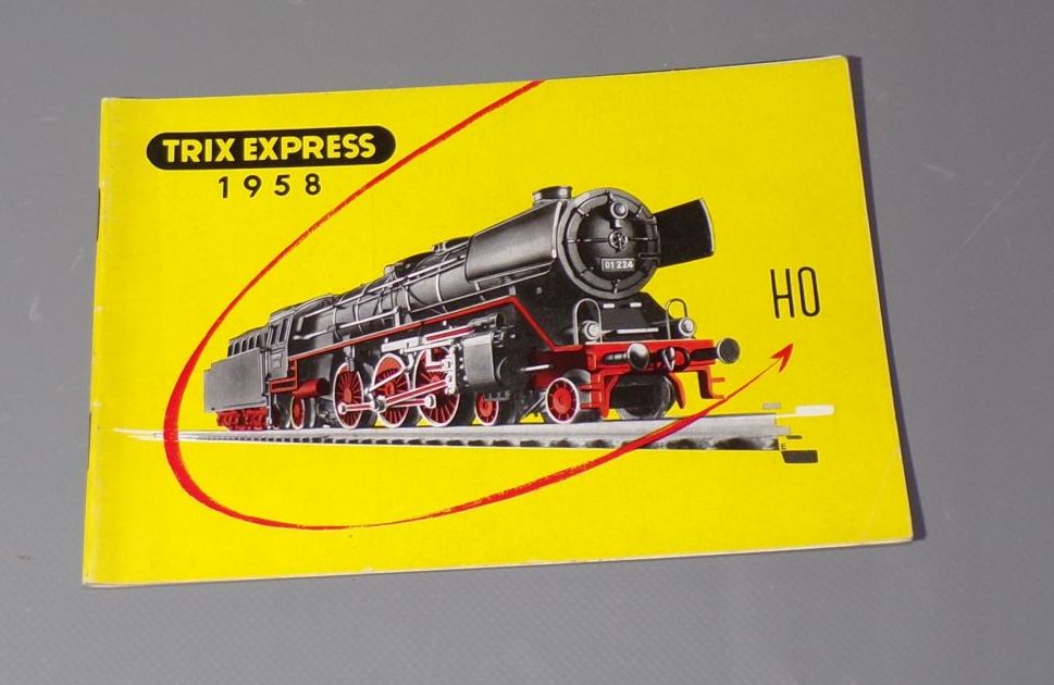 Trix Express H0 1958 Katalog vintage Sammler 