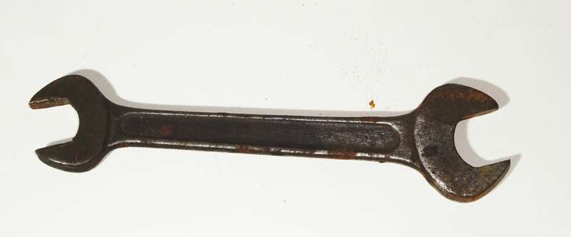 Alter Jawa Maulschlüssel Bordwerkzeug 14 mm 17 mm Oldtimer