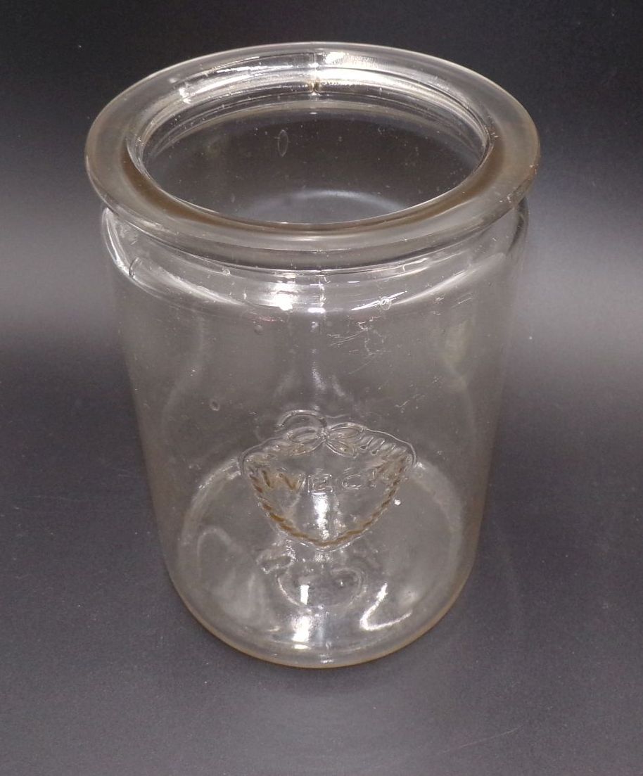 Weck Frischehaltung Glas Einmachglas Vorratsglas Vintage Deko