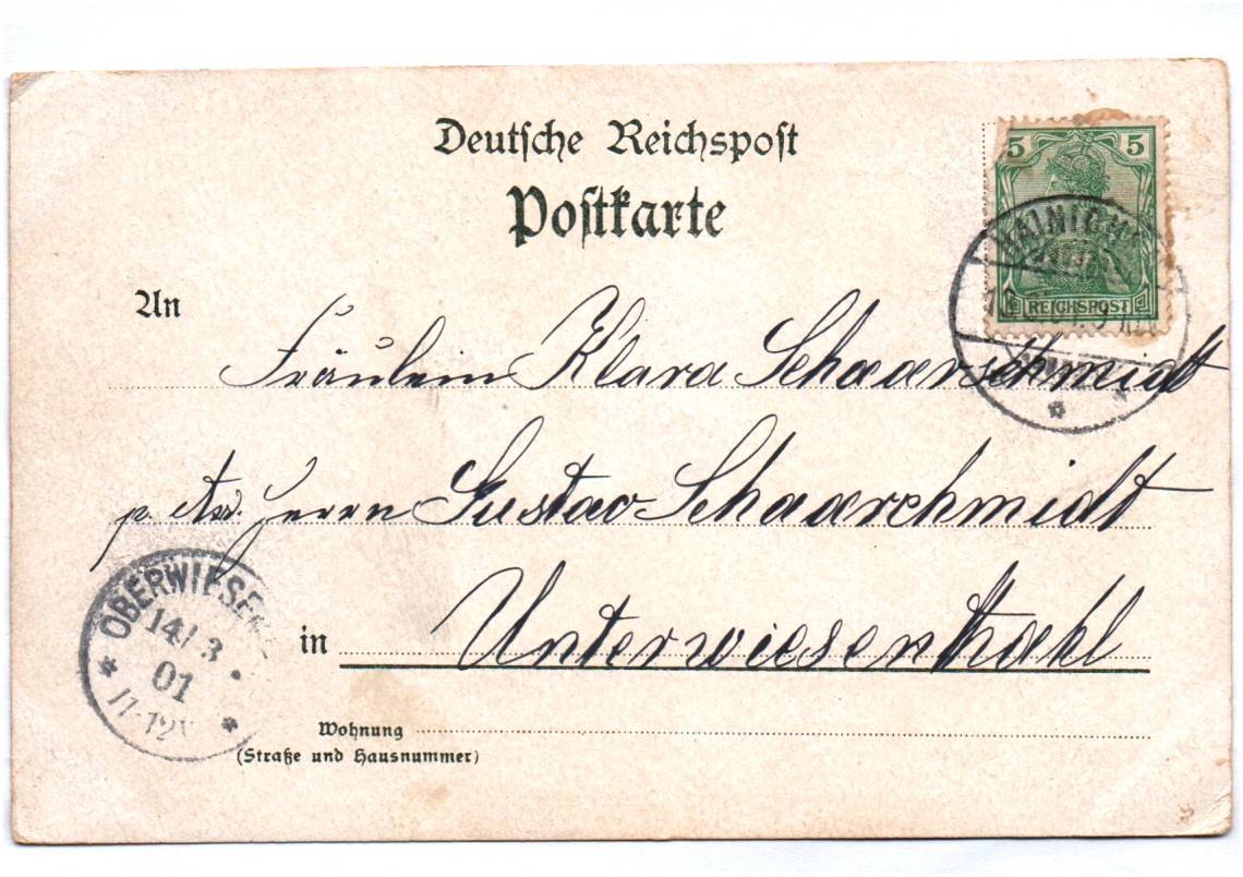 Litho Ak Gruss aus dem Harz von der Victorshöhe Teufelsmühle 1901