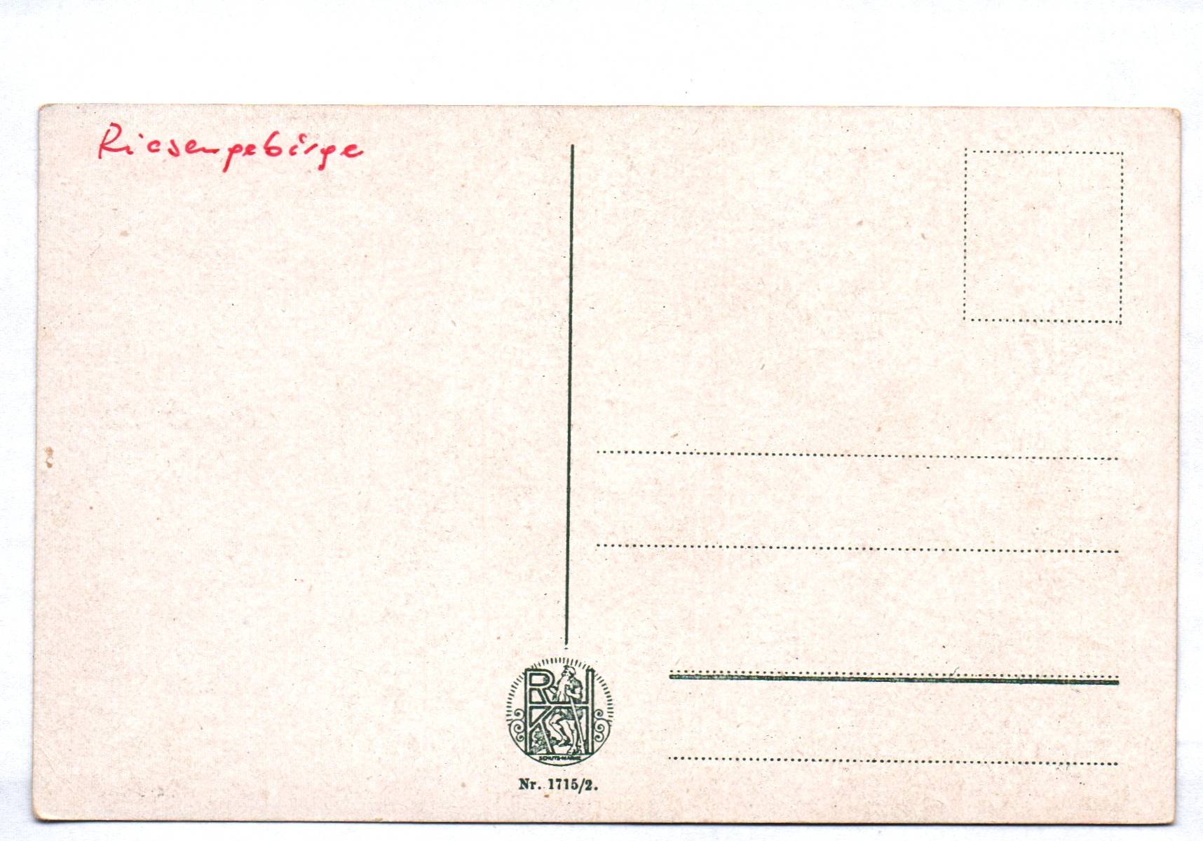 Ak Gruß aus dem Riesengebirge Nu ran mit die Berje Scherz 