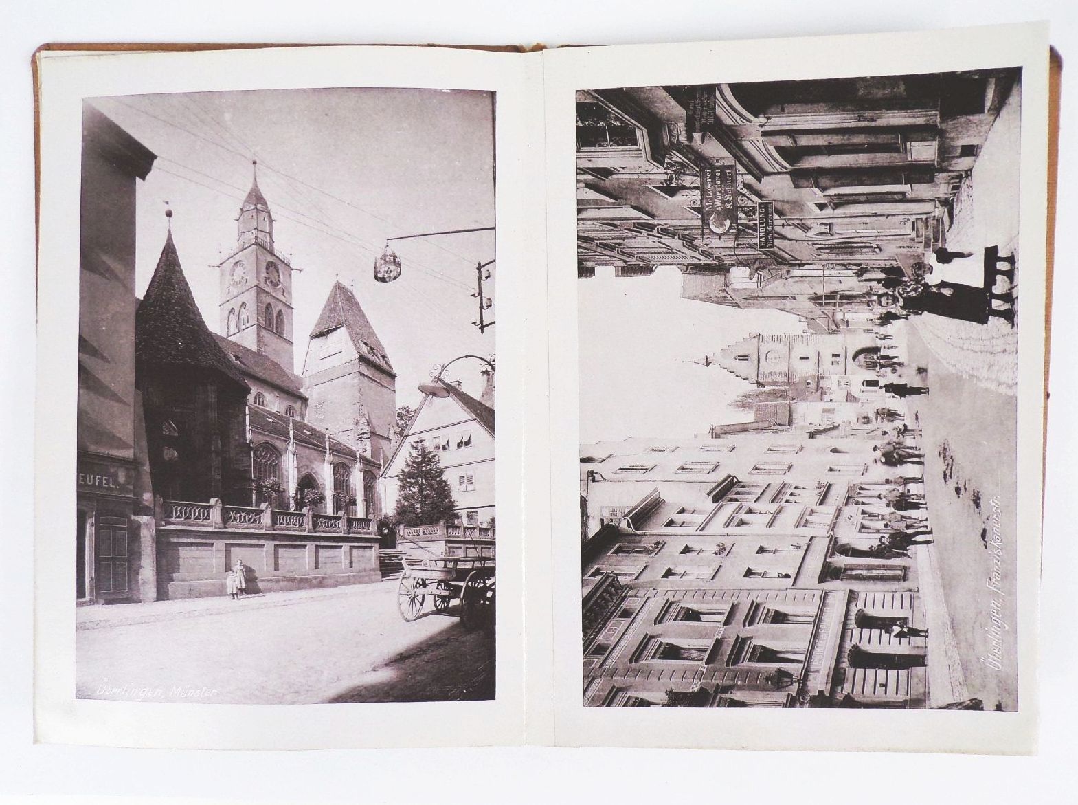 Ansichten vom Bodensee um 1880 Leporello 