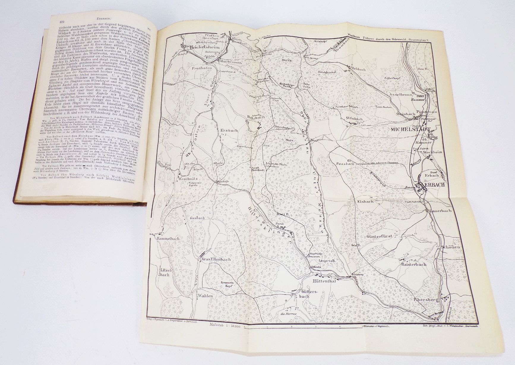 Führer durch den Odenwald und die Bergstrasse Windhaus Reiseführer 1903