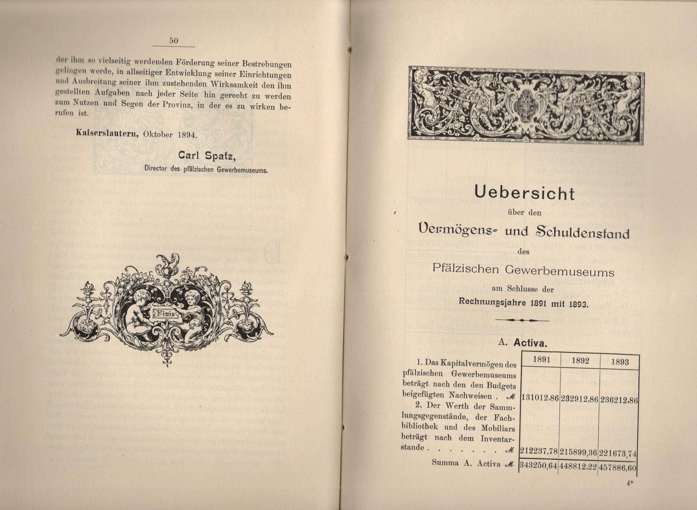 Pfälzisches Gewerbemuseum zu Kaiserslautern 1893 Pfälzisches Gewerbemuseum zu Kaiserslautern 1893