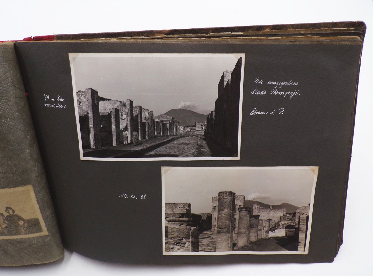 Fotoalbum Wilhelm Gustloff Italien Griechenland 1938