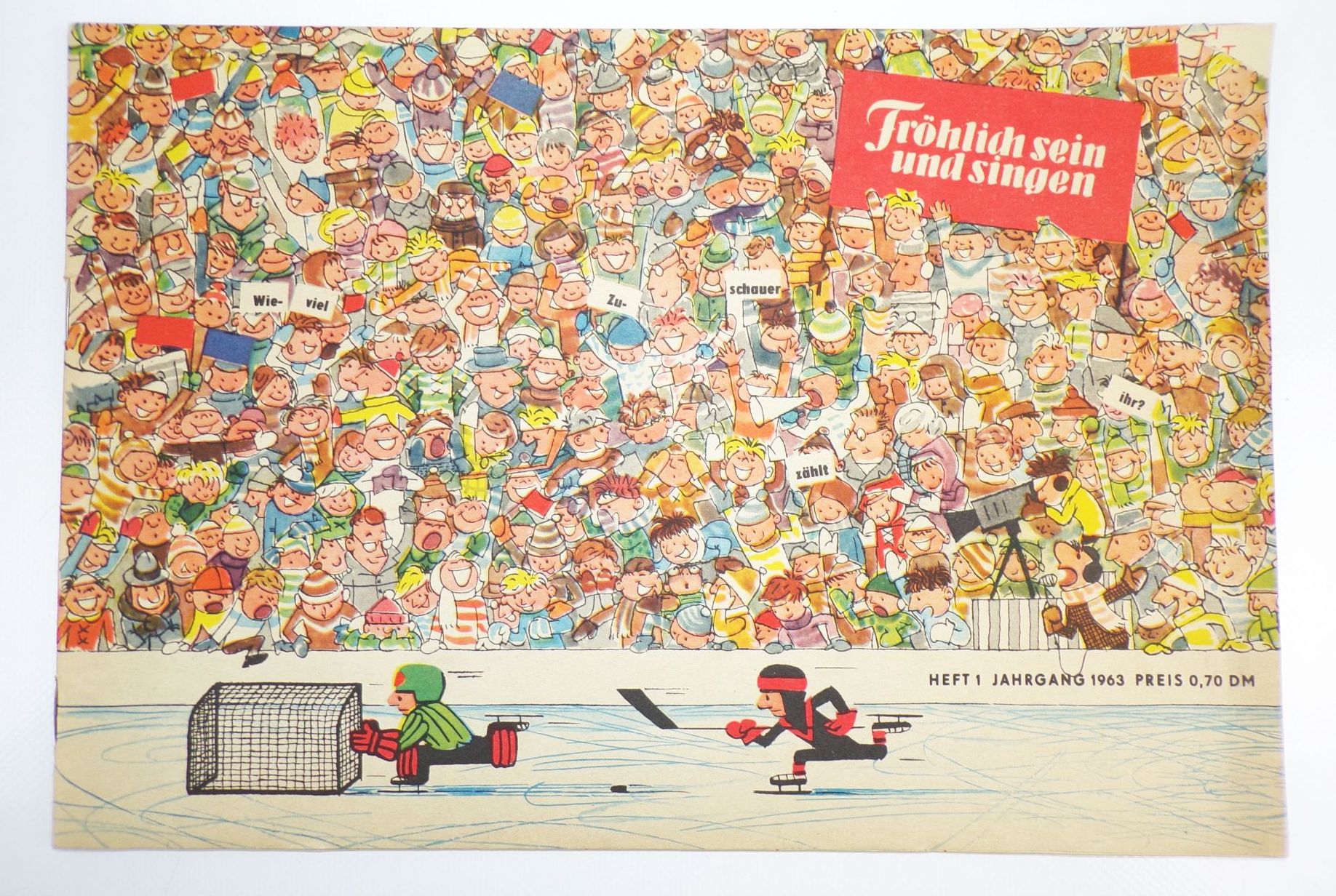 Fröhlich sein und singen Heft 1 Jahrgang 1963 DDR Kinderzeitung Fröhlich sein und singen Heft 1 Jahrgang 1963 DDR Kinderzeitung