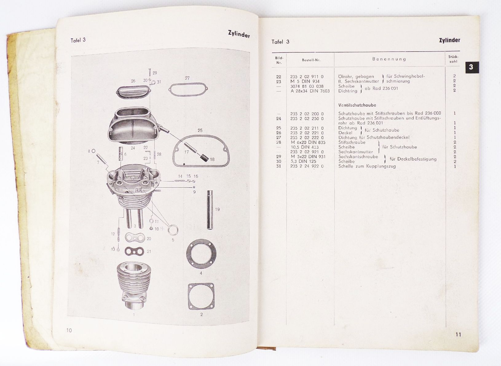 Ersatzteilliste für das 14 PS bis 350 ccm Einzylinder Kraftrad EMW R35-3 Ersatzteilliste für das 14 PS bis 350 ccm Einzylinder Kraftrad EMW R35-3