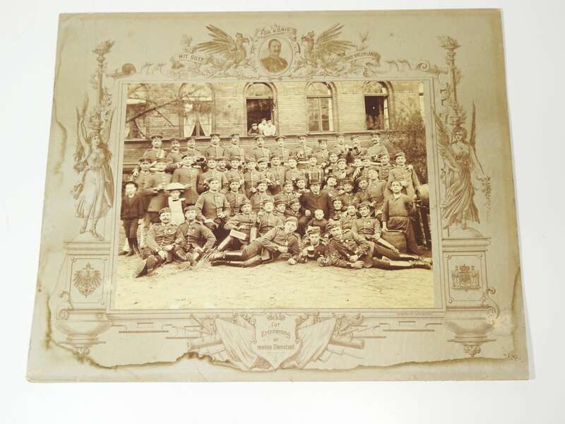 Reservisten Foto Soldaten Kaiser Wilhelm II Garde Grenadier Regiment Nr 4
