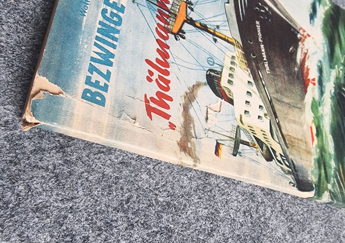 Walther Pollatschek Bezwinge die Meere Thälmann Pionier 1956 volkseigene Seefahrt Walther Pollatschek Bezwinge die Meere Thälmann Pionier 1956 volkseigene Seefahrt