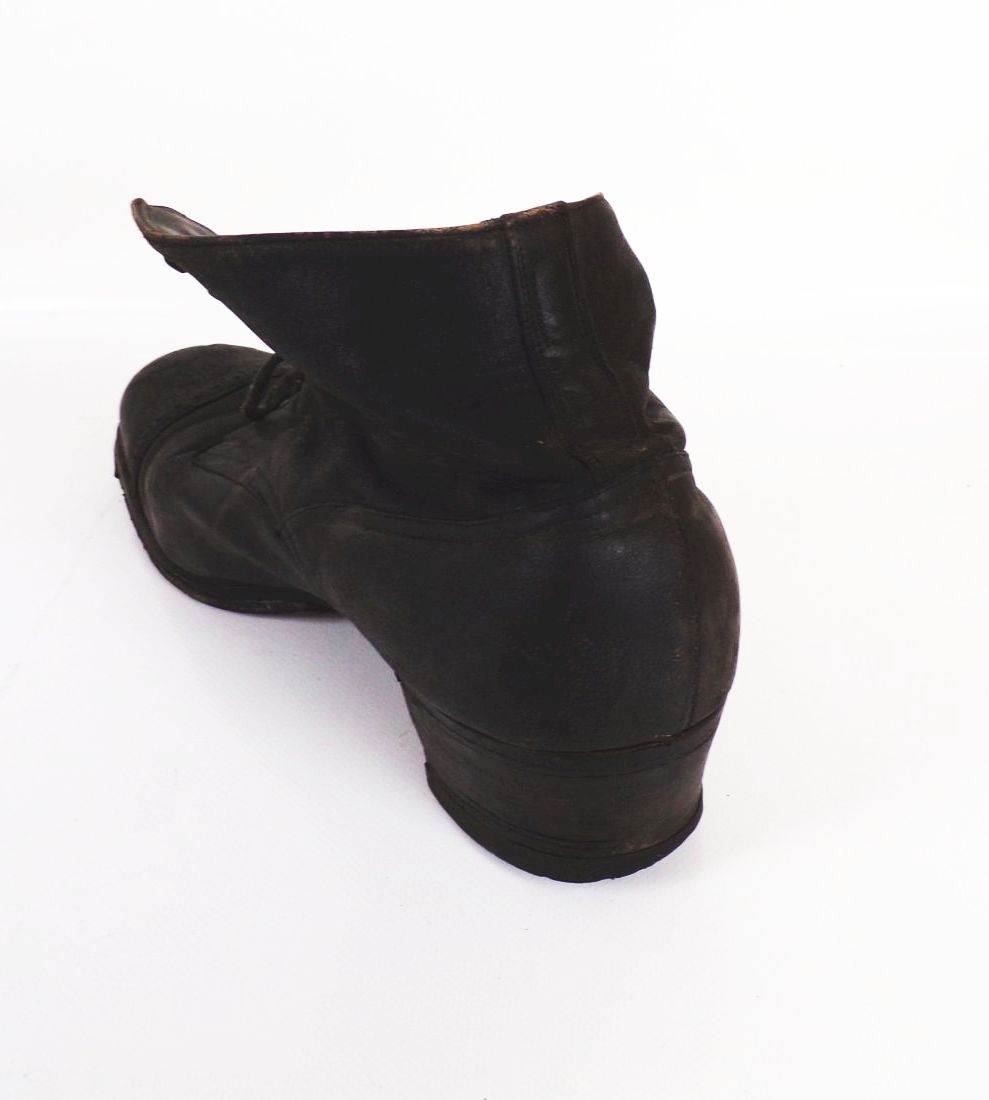 Alte Damen Schuhe Schwarz Leder 1940 er Größe 40 Vintage Schnürschuhe Alte Damen Schuhe Schwarz Leder 1940 er Größe 40 Vintage Schnürschuhe