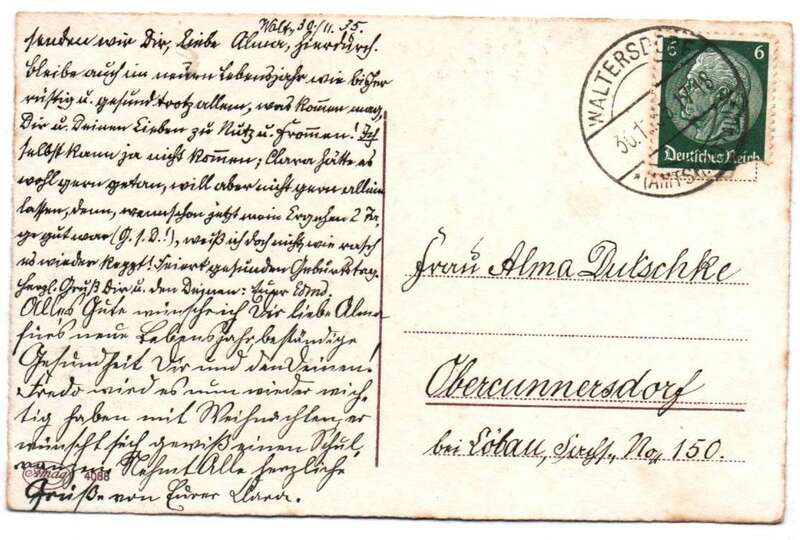 Künstler Ak Stillleben Blumenstrauss Geburtstag 1935