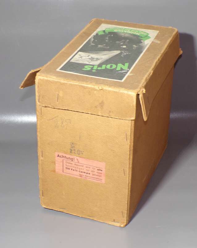Noris Filmprojektor Heimkino Originalkarton 16 mm Vintage 