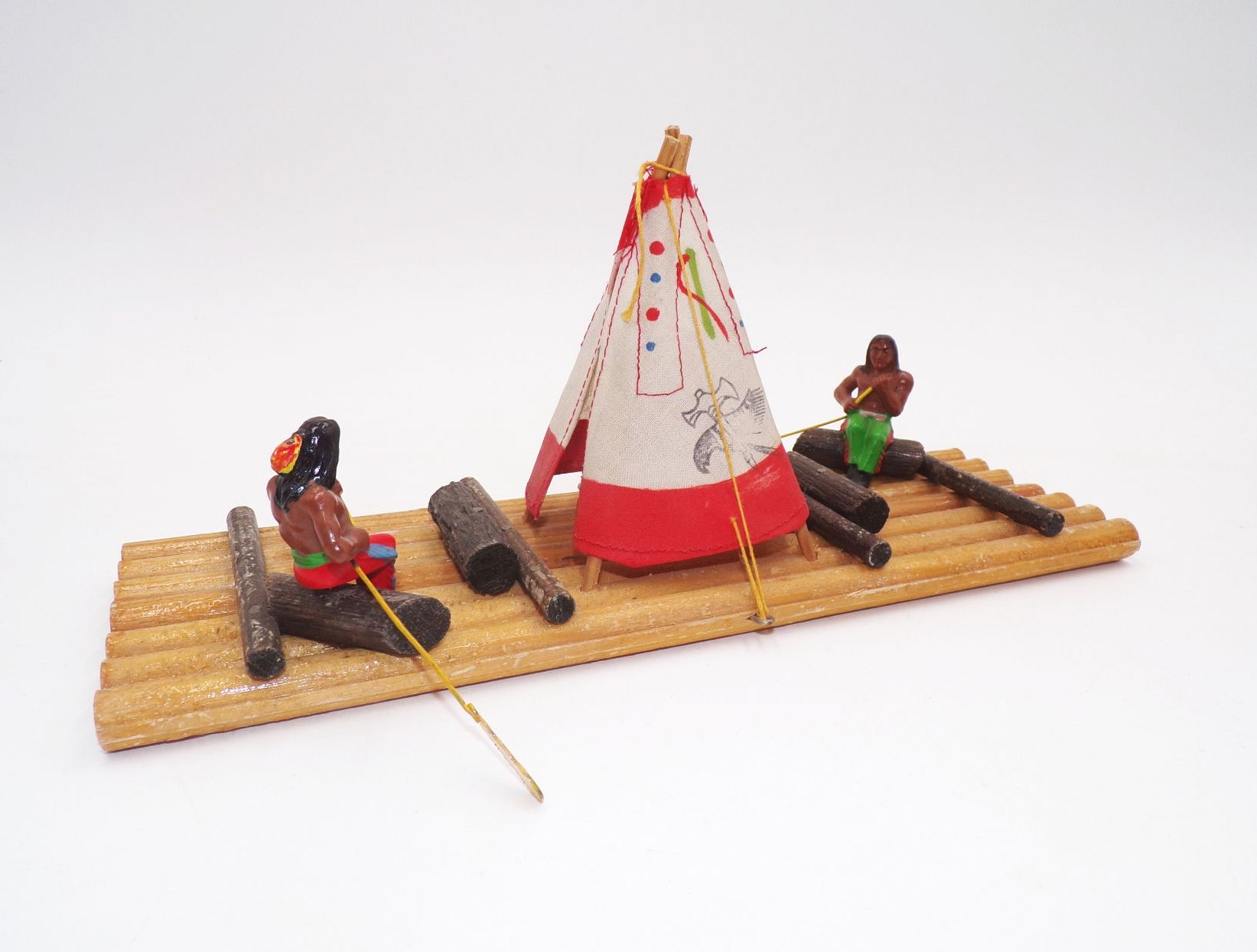 Altes Indianer Floß DDR Spielzeug Altes Indianer Floß DDR Spielzeug