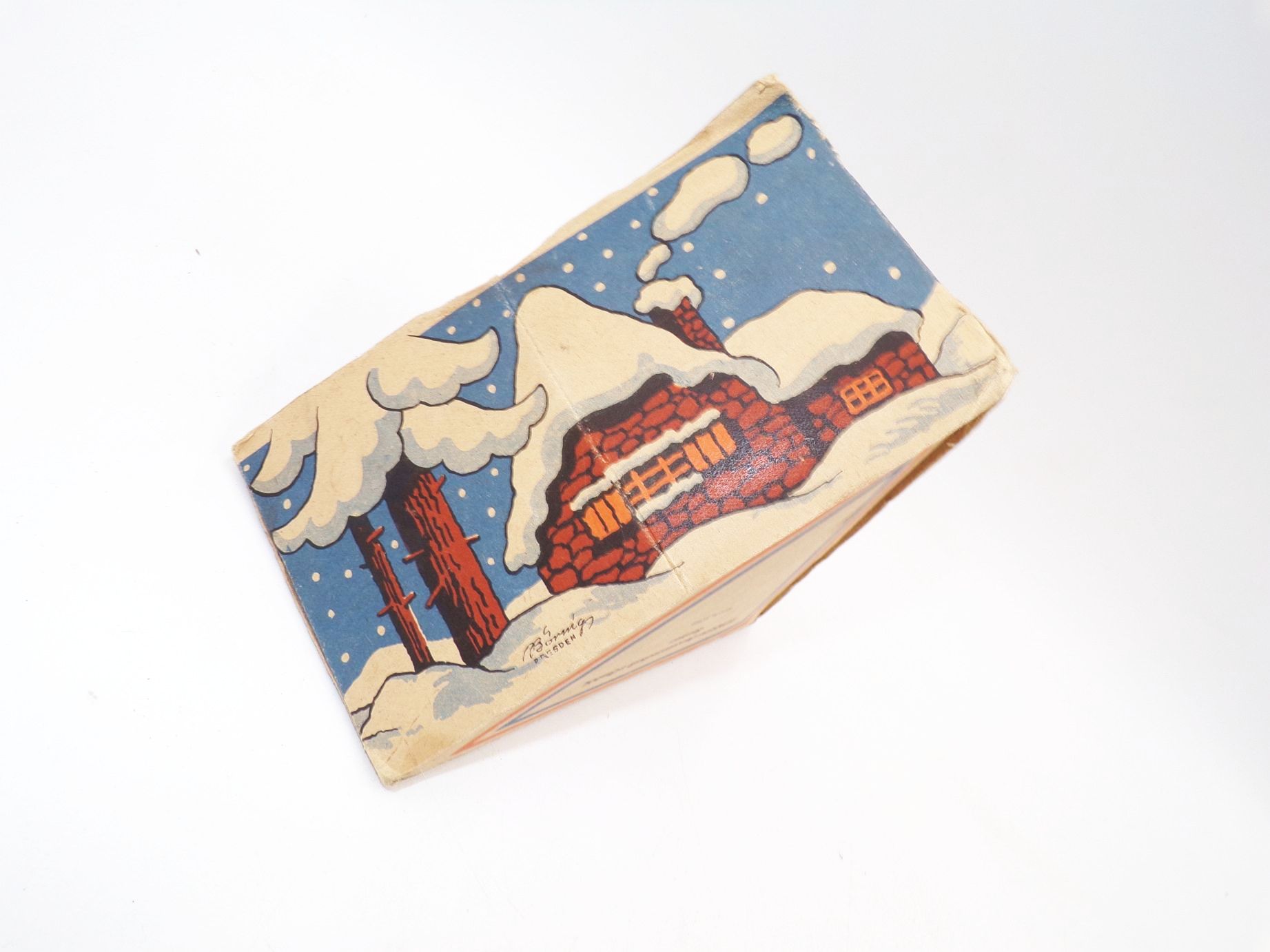Alte Pappschachtel Feinste Lebkuchen Weihnachten Konsum Bautzen Deko Requisit Alte Pappschachtel Feinste Lebkuchen Weihnachten Konsum Bautzen Deko Requisit