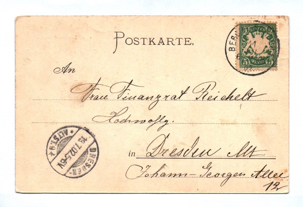 Ak Berchtesgarden Locksteinstrasse DR 1907 Bayern