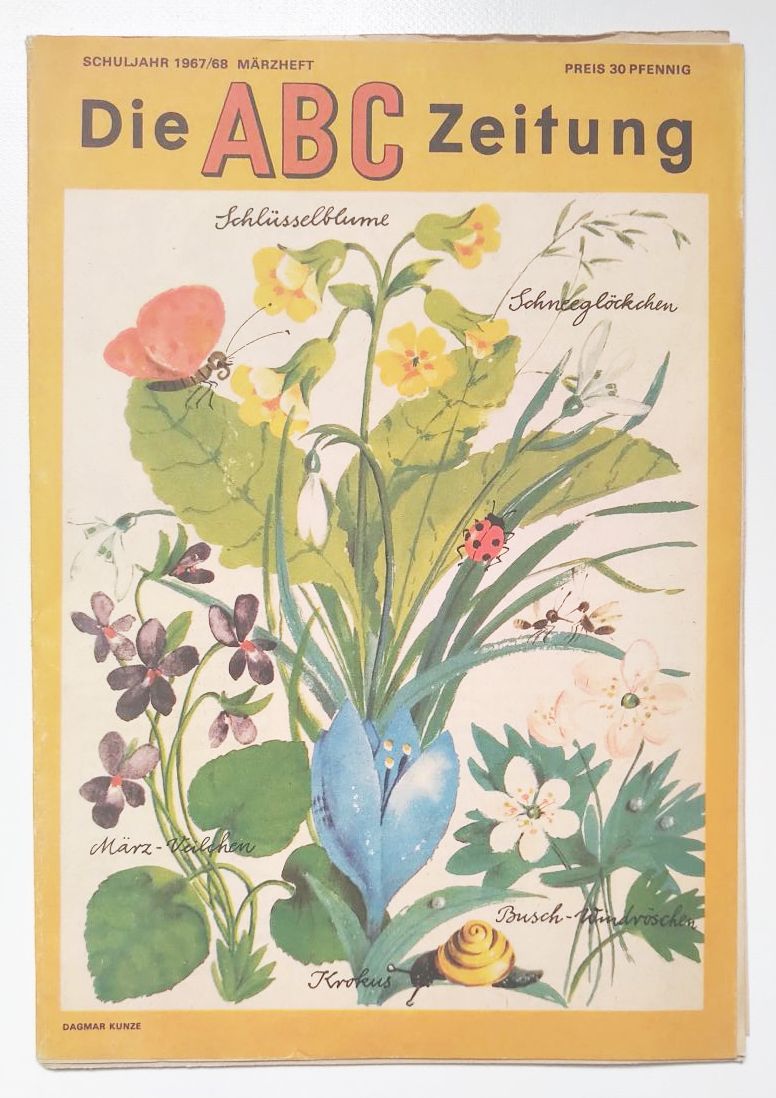 Die ABC Zeitung 1967 Nr 68 Kinder Zeitschrift mit Beilage