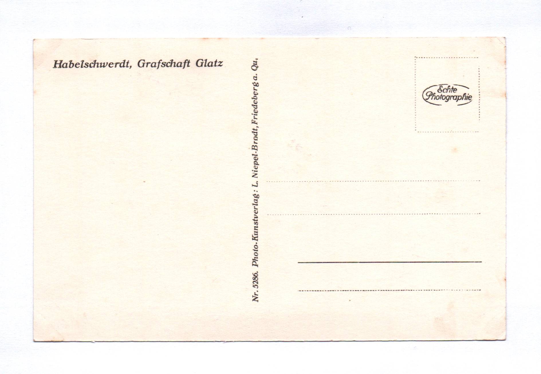 Foto Ak Habelschwerdt Grafschaft Glatz Ortsansicht Schlesien Foto Ak Habelschwerdt Grafschaft Glatz Ortsansicht Schlesien