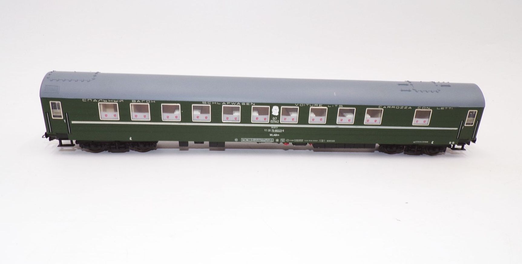 Sachsenmodelle 14328 Schlafwagen Spur H0 in OVP 