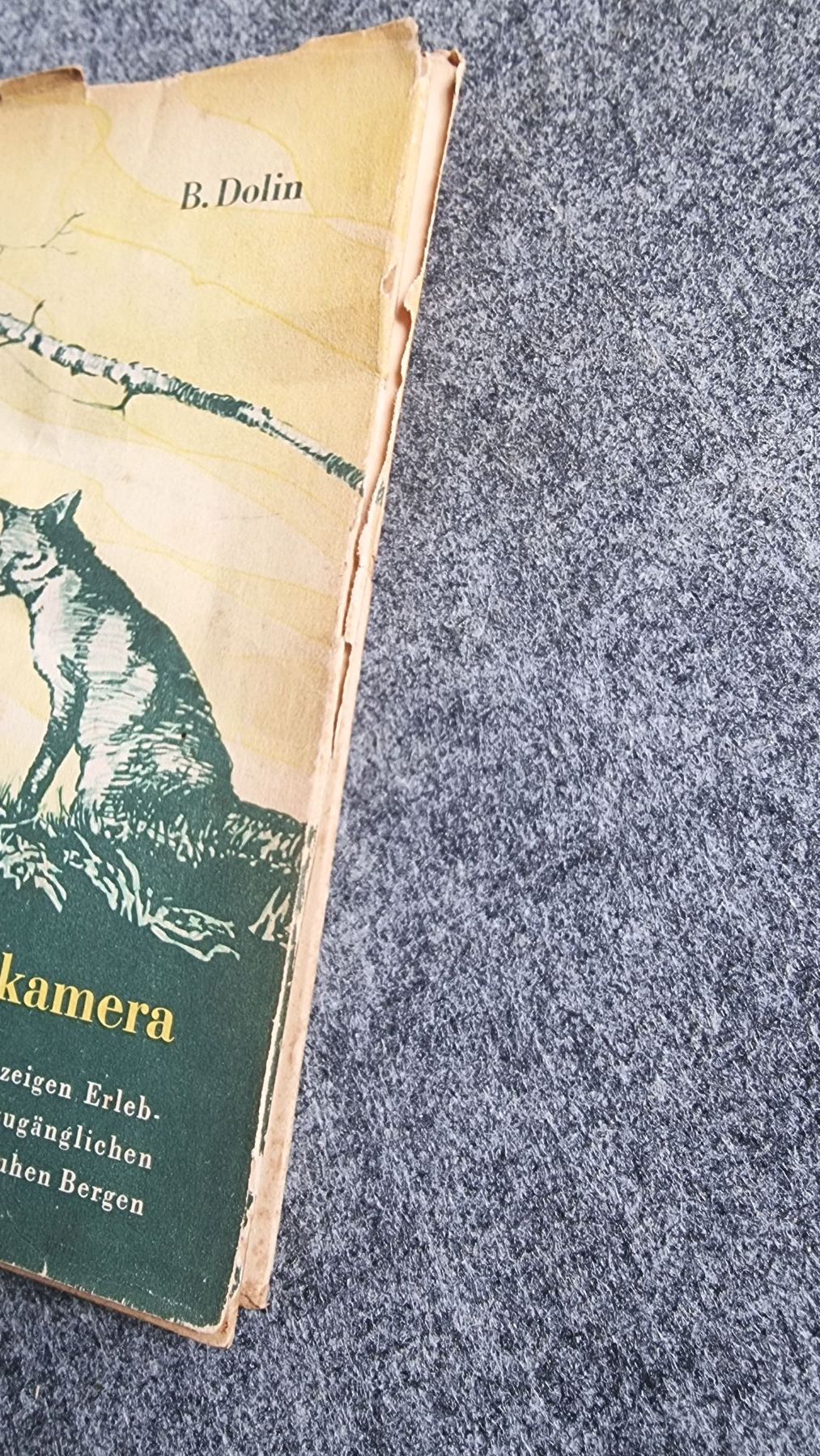 Jagd mit der Filmkamera B Dolin Henschel Verlag Berlin 1952 Aufzeichnungen eines Filmregisseurs Jagd mit der Filmkamera B Dolin Henschel Verlag Berlin 1952 Aufzeichnungen eines Filmregisseurs