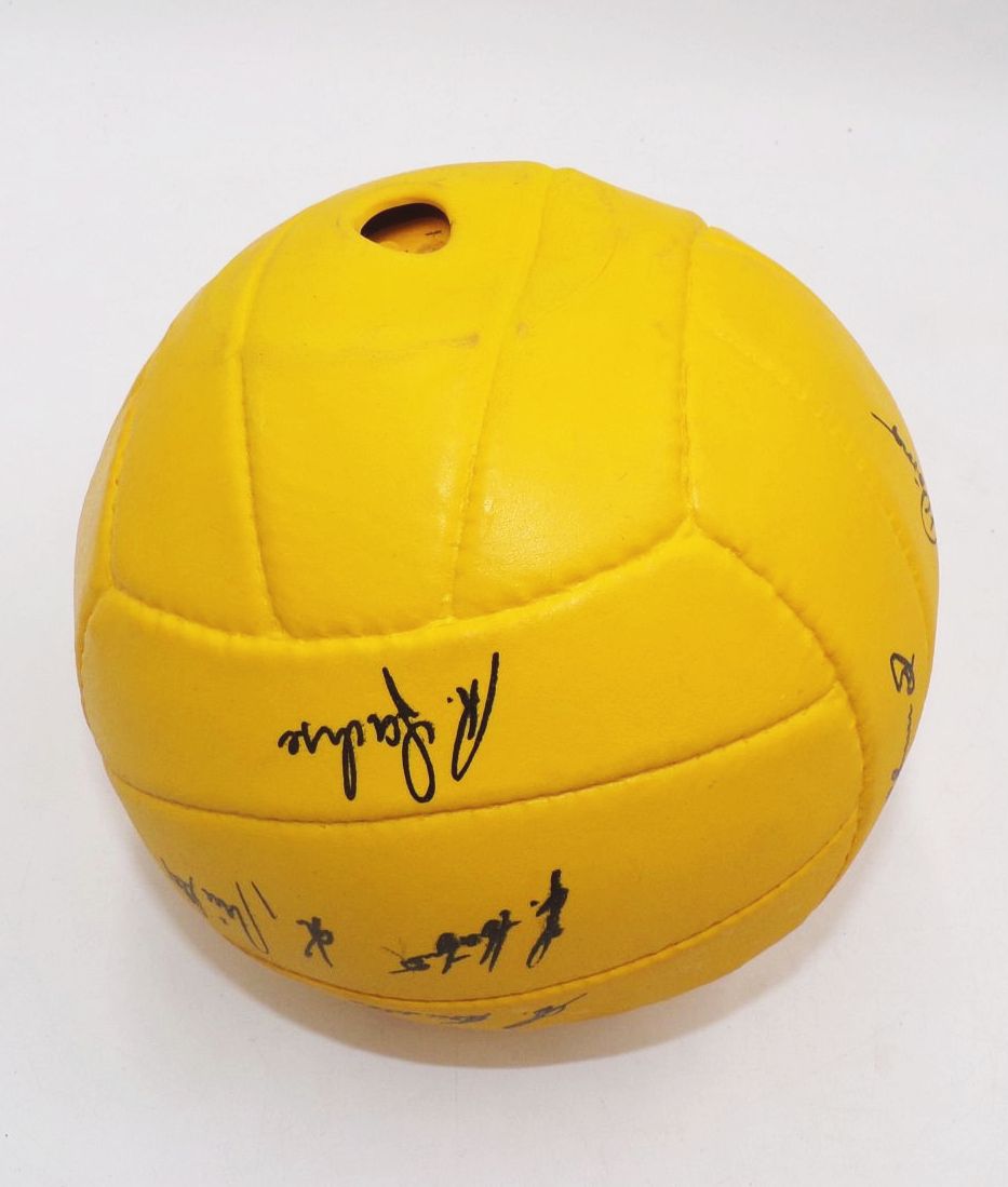  Fußball Erinnerungsball Meistermannschaft SG Dynamo Dresden 1976 