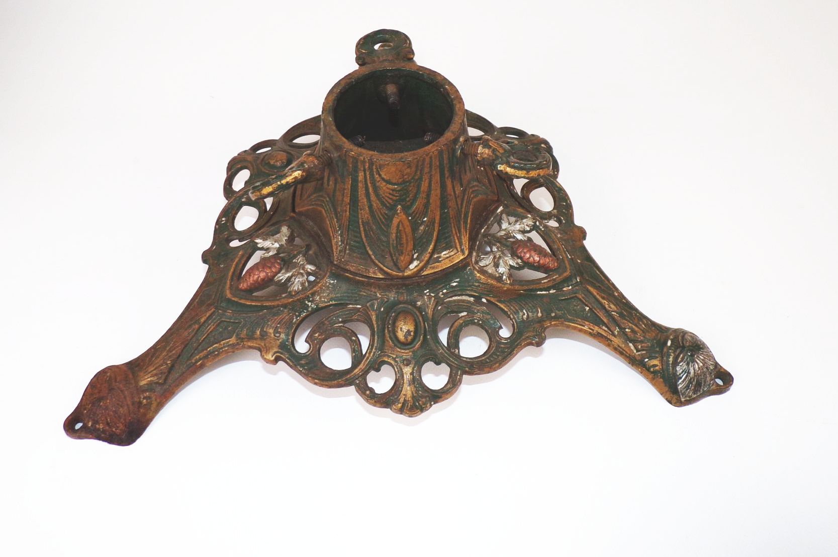 Alter Baumständer Weihnachten Eisenguss Zapfen Muster Antiker Christbaumständer Alter Baumständer Weihnachten Eisenguss Zapfen Muster Antiker Christbaumständer