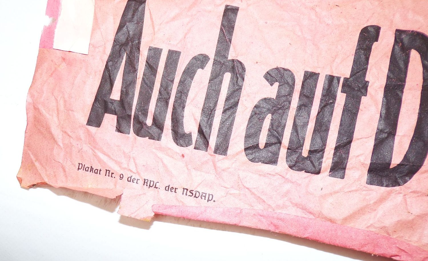 Originales Luftschutz Plakat 2 Weltkrieg Fliegeralarm Aushang Originales Luftschutz Plakat 2 Weltkrieg Fliegeralarm Aushang