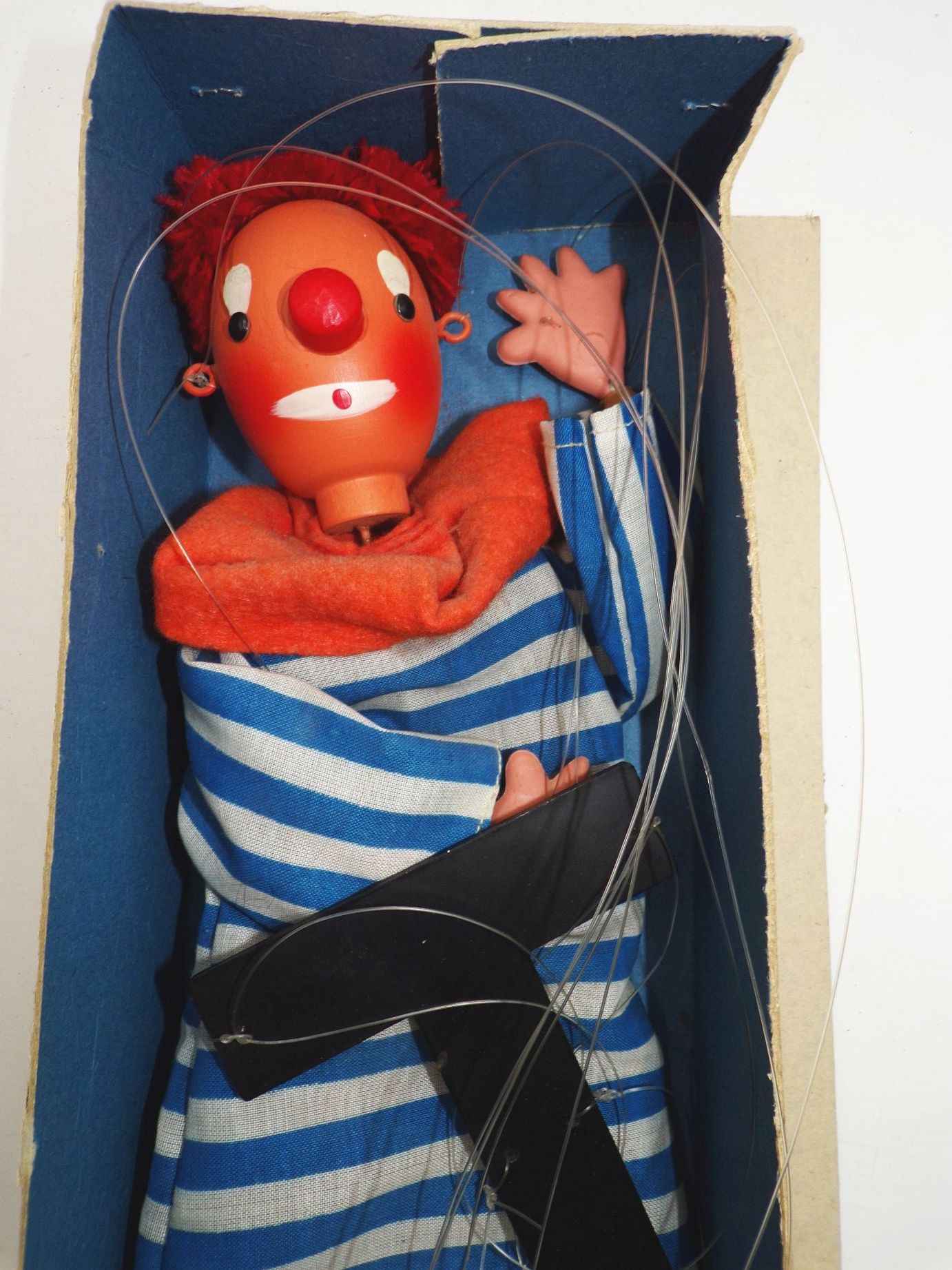 Oreff Marionette DDR Handpuppe Clown
