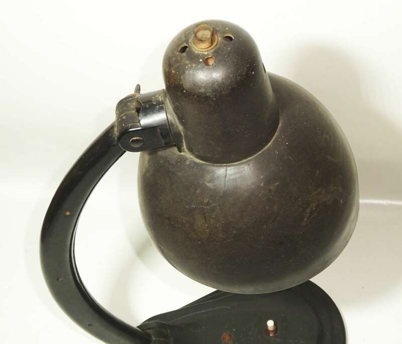 Bakelit Schreibtischlampe Bauhaus Art Deco Lampe Leuchte 