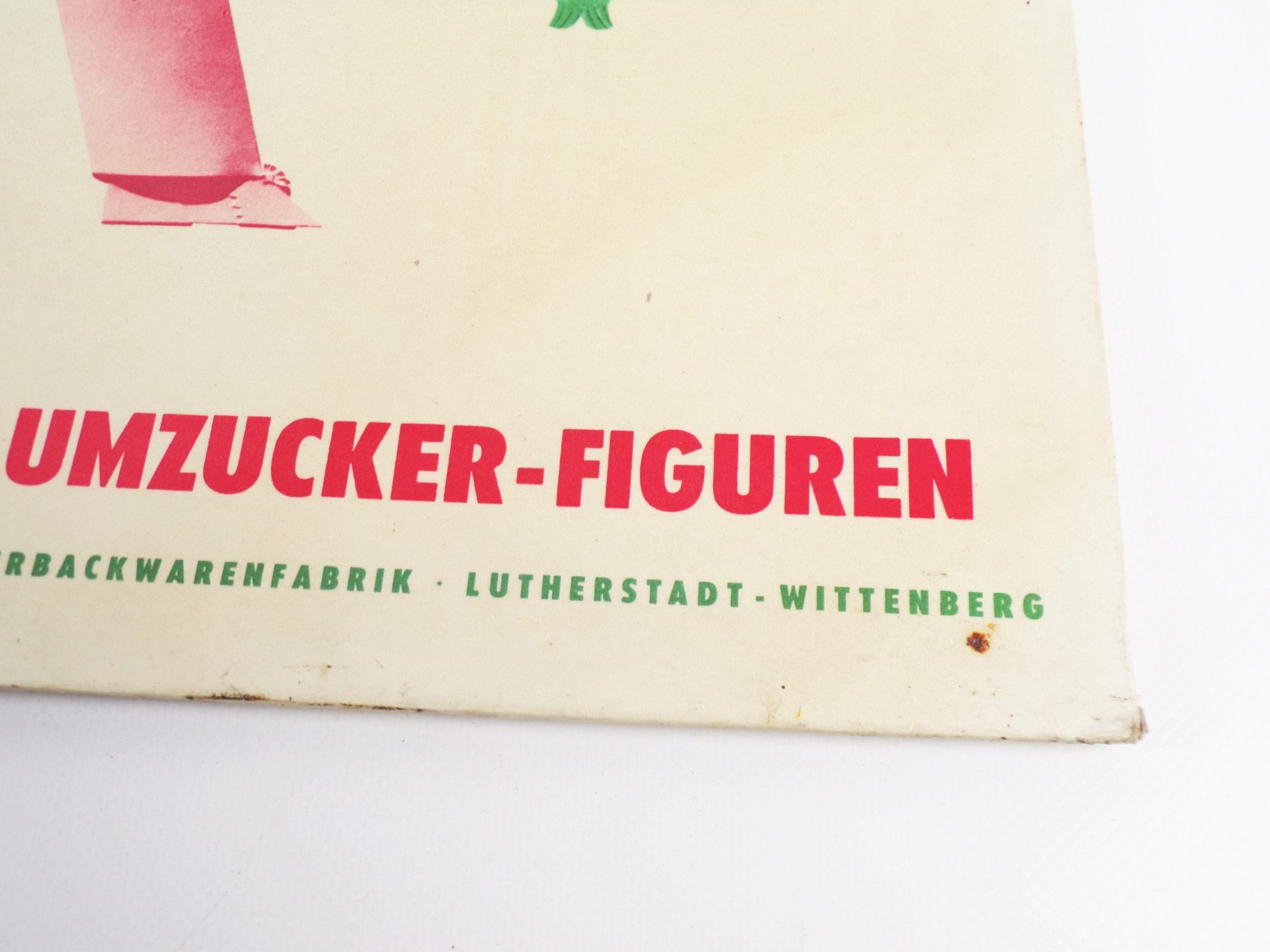 Alter Pappaufsteller Wikana Schaumzucker Figuren Süßigkeit DDR Reklame