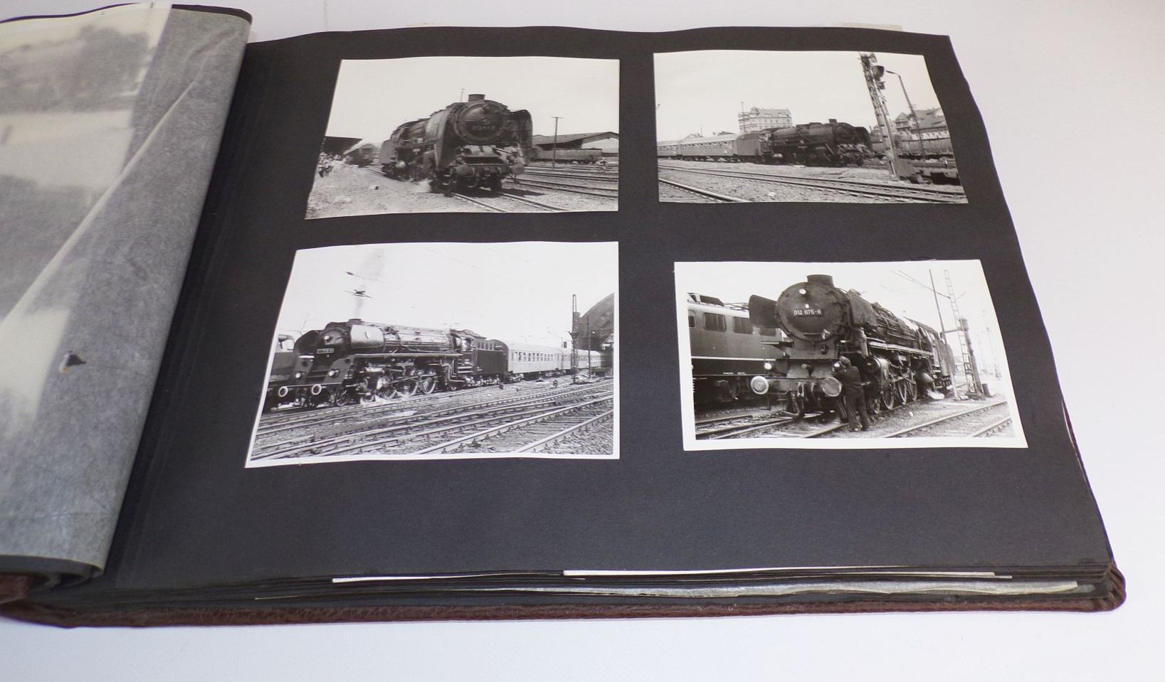 Fotoalbum Eisenbahn DDR Reichsbahn mit 361 Fotos Dampflok 