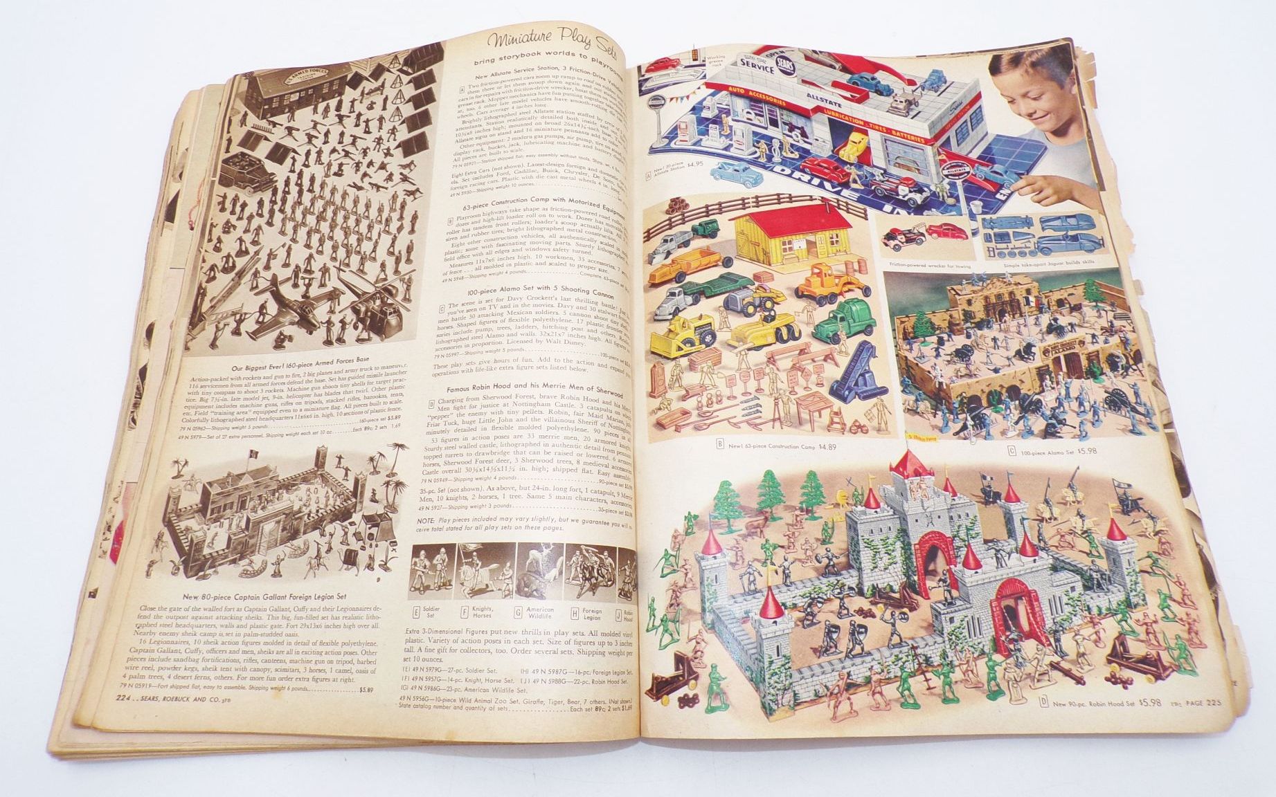 Sears Christmas Book 1956 alter Katalog Sears Christmas Book 1956 alter Katalog