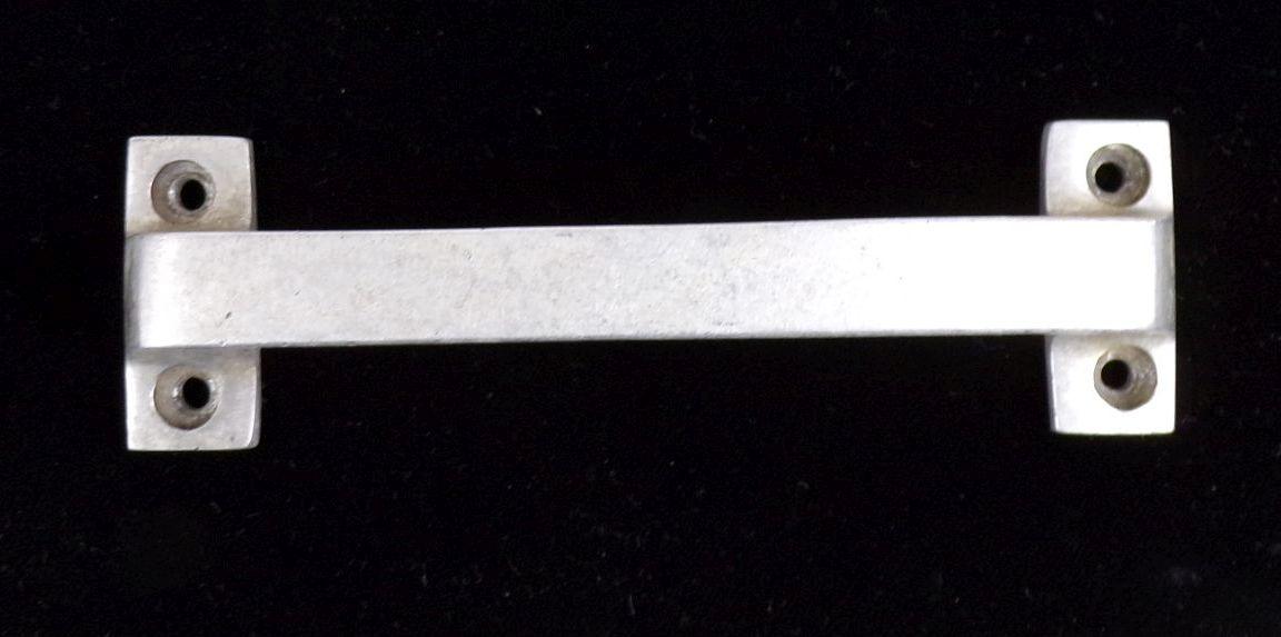 Alter Griff Aluminium Vintage 4 x Schubladengriff 