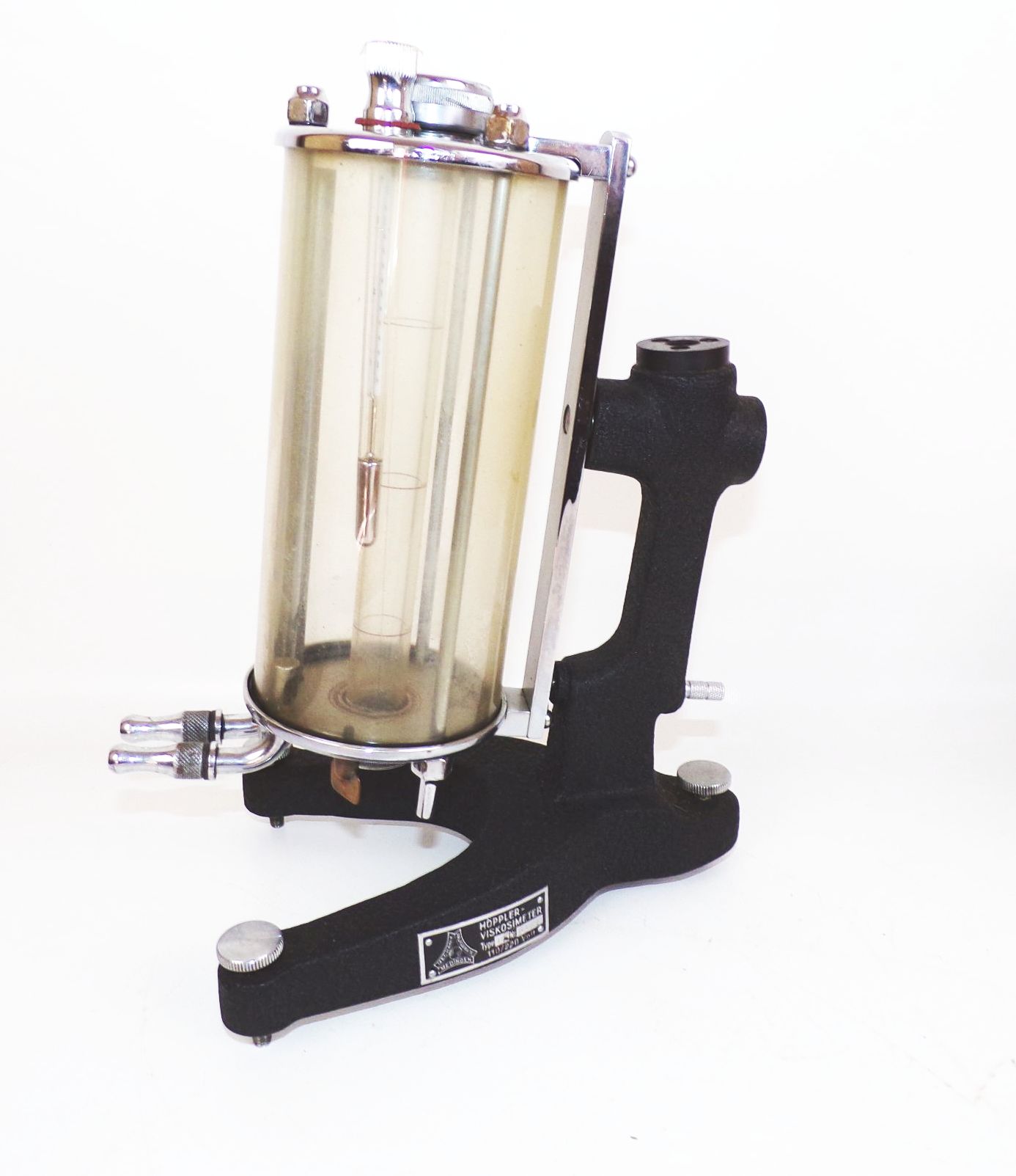 Höppler Viskometer Viscometer Holzkoffer DDR Meßgerät 2 St Medingen