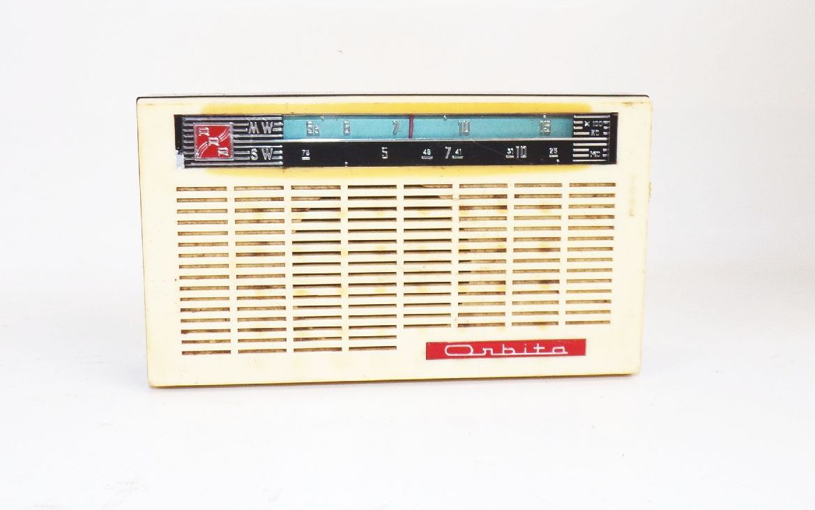 Altes Transistorradio Orbita Retro Vintage Deko defekt 