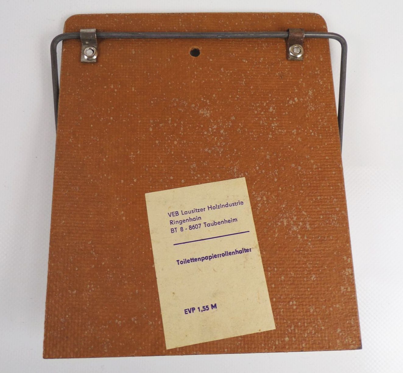 Alter Toilettenpapierabroller DDR Papier Halter WC Bad Vintage Deko