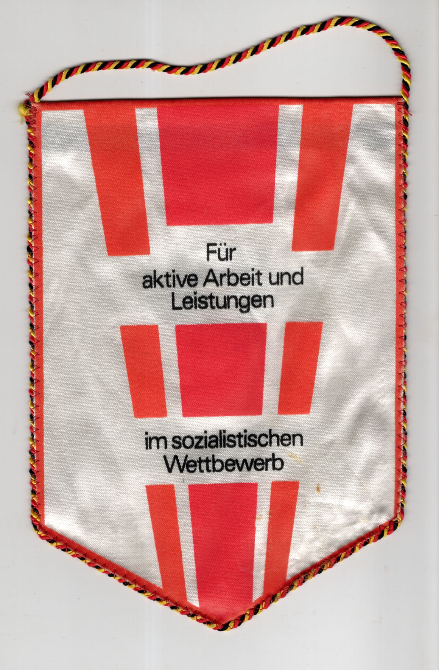 Zivilverteidigung Wimpel aktive Leistungen im sozialistischen Wettbewerb