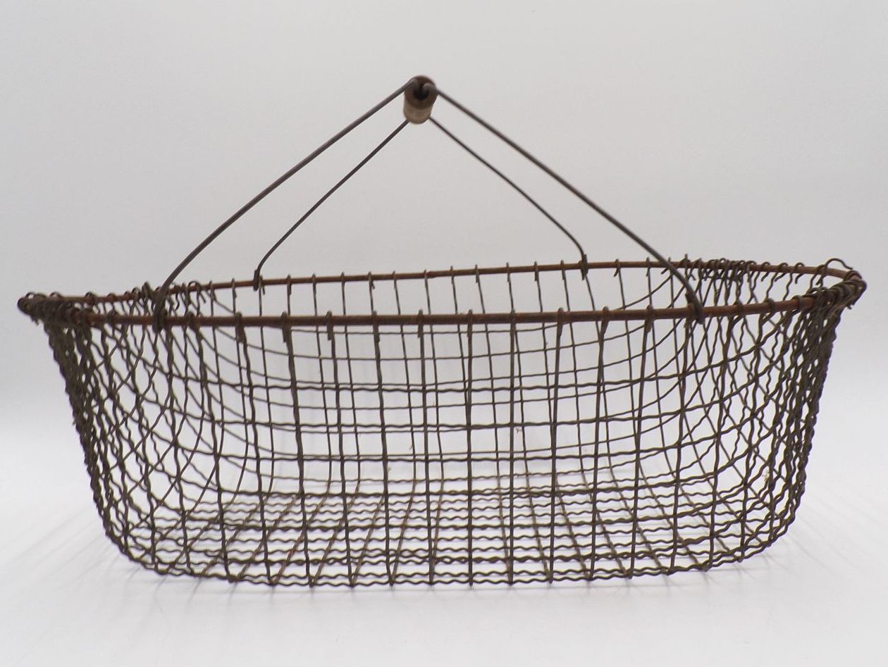 Alter Drahtkorb Kartoffelkorb Ernte Metall Korb Deko Pflanzgefäß Landhaus Alter Drahtkorb Kartoffelkorb Ernte Metall Korb Deko Pflanzgefäß Landhaus