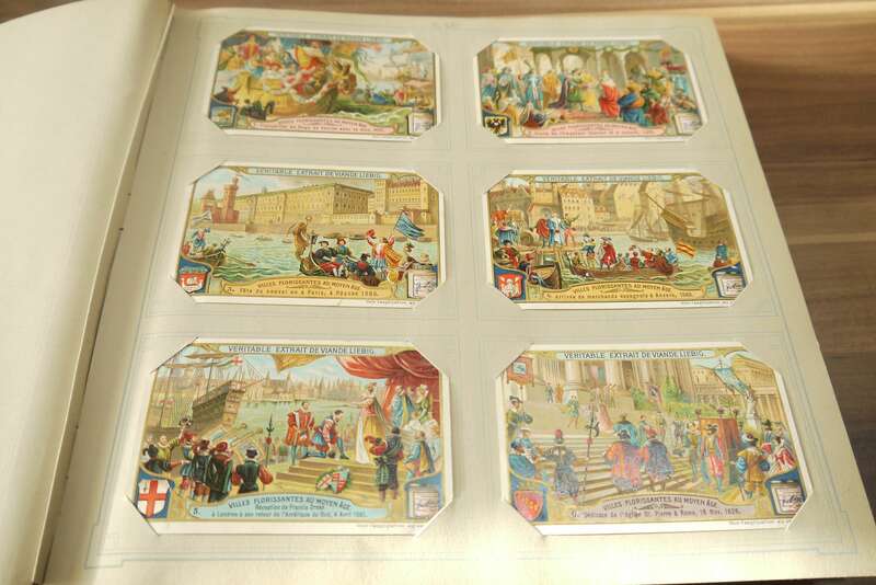 Chromo Sammelalbum ca 51 Seiten 306 Liebig Sammelbilder